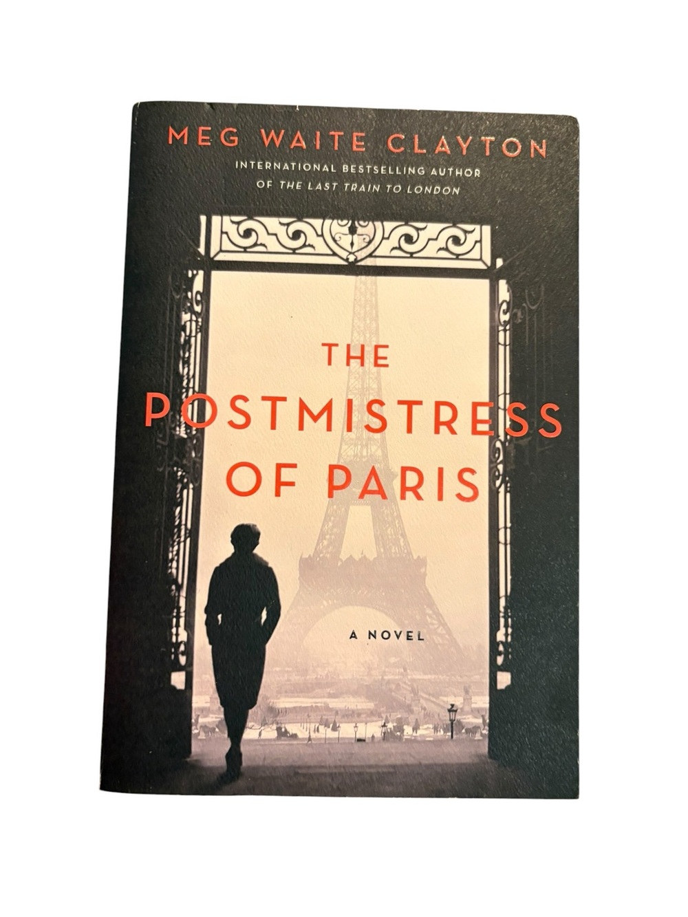 3/$20 The Postmistress of Paris Coffee Table Book - Black and Cream paperback